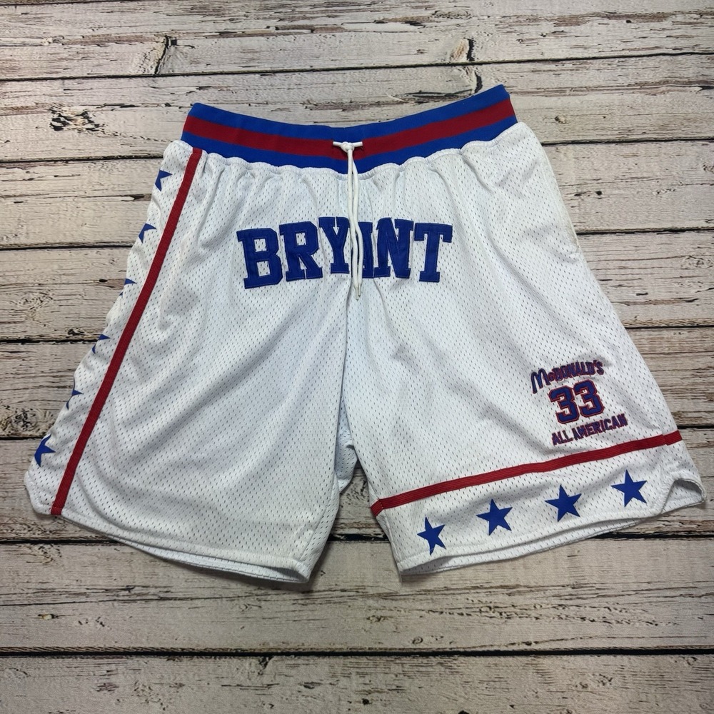 Kobe Bryant 33 Mcdonalds All American Headgear Classics Basketball Shorts L Mens